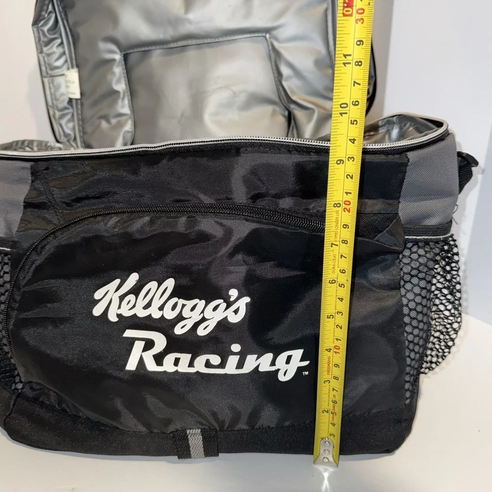 Kelloggs Racing Insulated Lunch Bag / Cooler Black‎